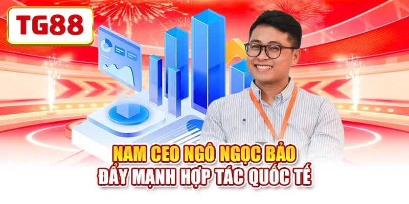 Nam CEO Ngô Ngọc Bảo đẩy mạnh hợp tác quốc tế